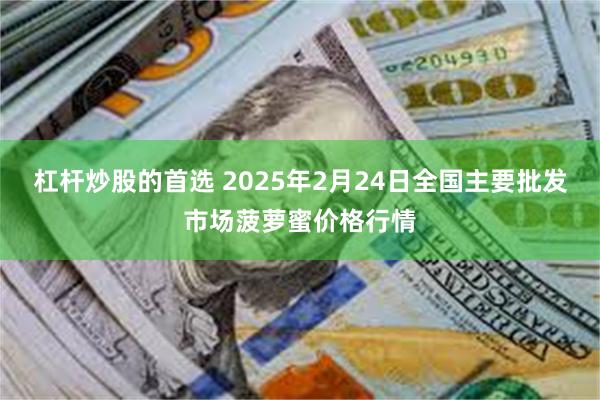 杠杆炒股的首选 2025年2月24日全国主要批发市场菠萝蜜价格行情